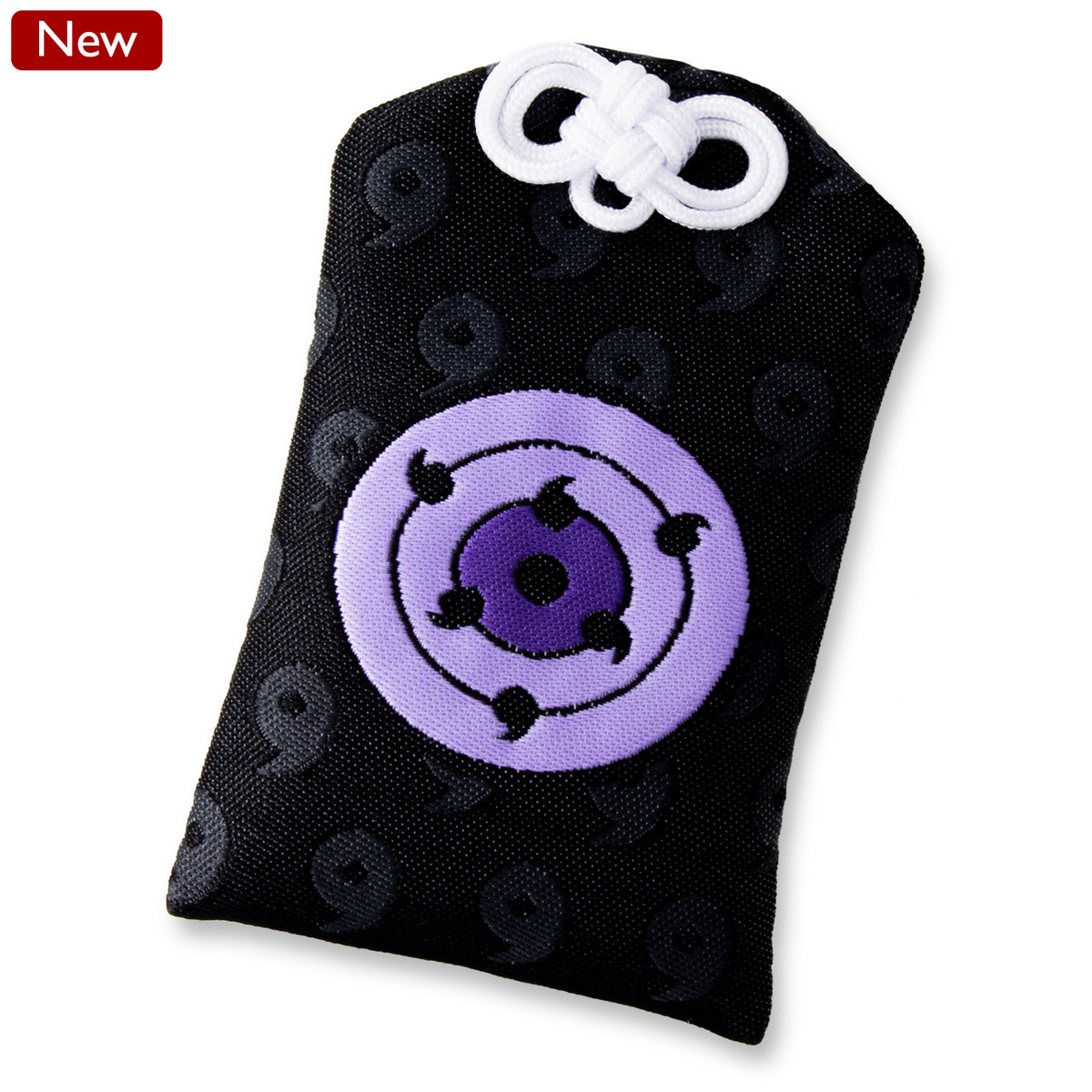 Rinnegan eye patch Handmade Naruto gift Anime embroidery